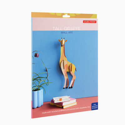 Tall Giraffe Wall Art