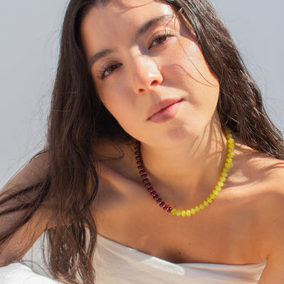 After Hours Gemstone Necklace