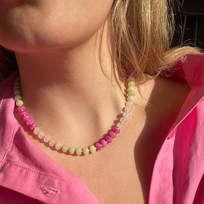 Bloom Gemstone Necklace