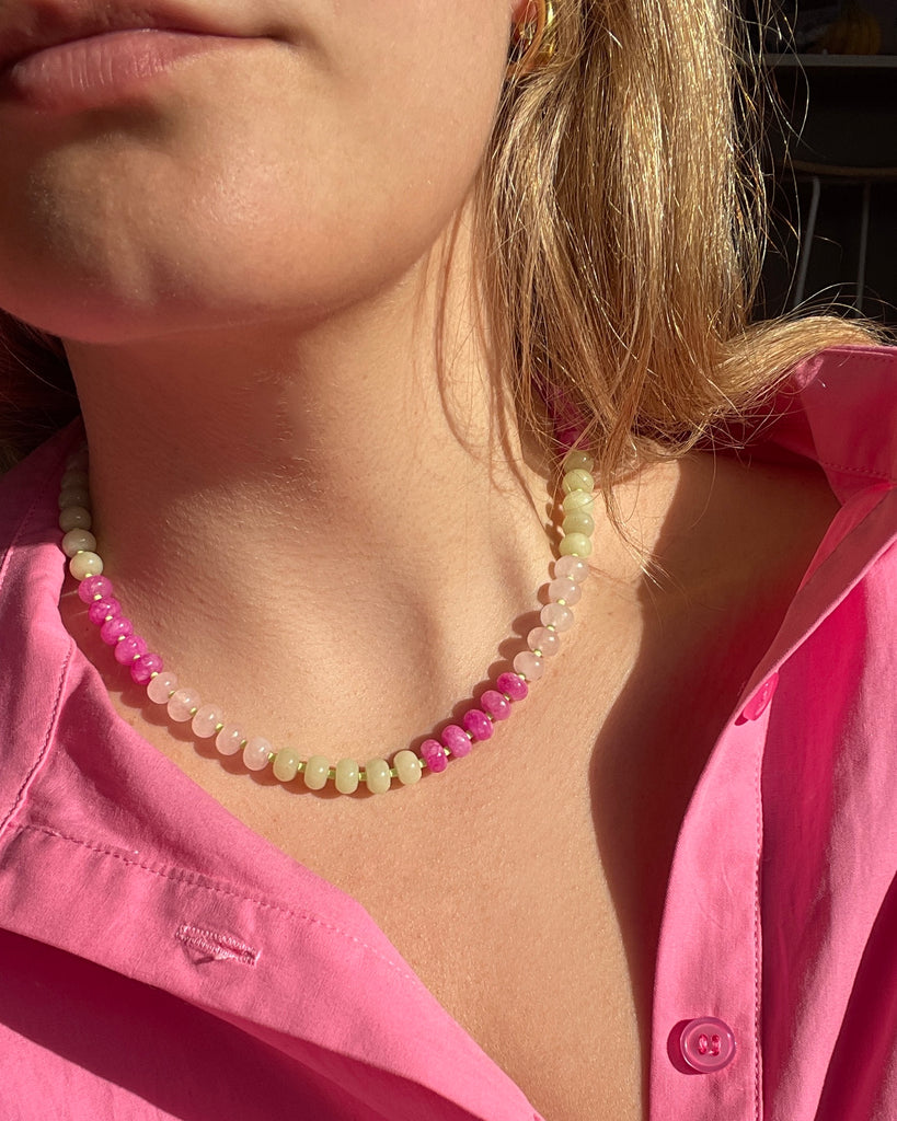 Bloom Gemstone Necklace