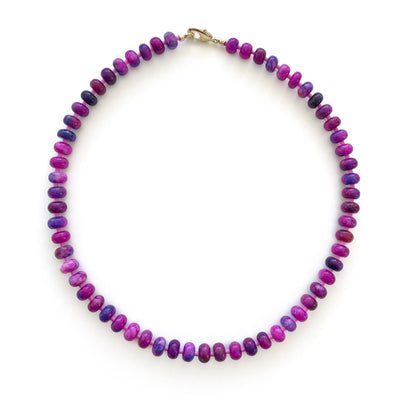 Boysenberry Gemstone Necklace
