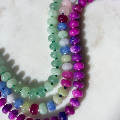 Boysenberry Gemstone Necklace