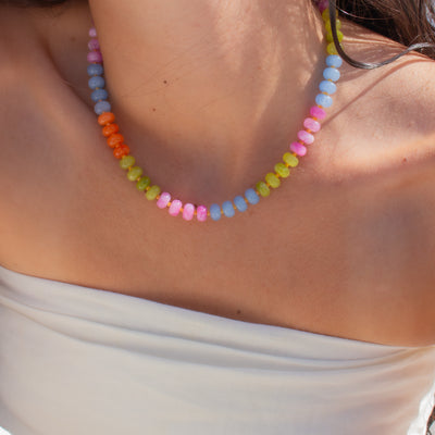 Carnival Gemstone Necklace