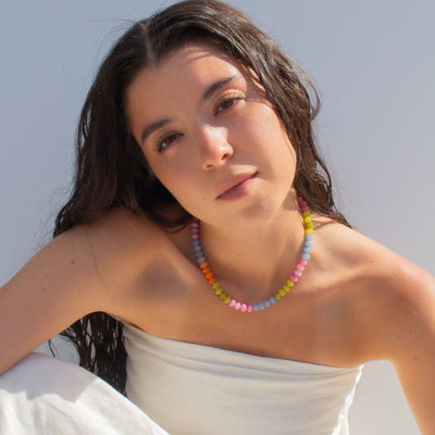 Carnival Gemstone Necklace