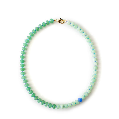 Clubhouse Gemstone Necklace