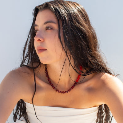 Cola Gemstone Necklace