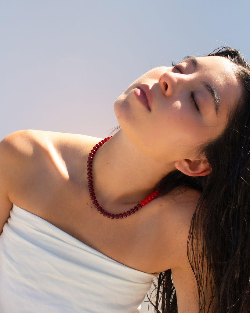Cola Gemstone Necklace