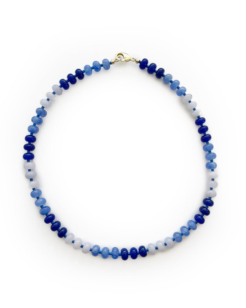 Cold Plunge Gemstone Necklace