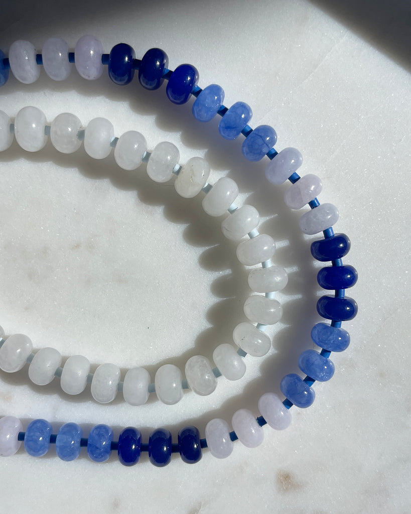 Cold Plunge Gemstone Necklace