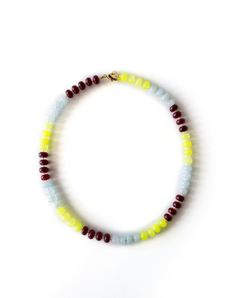 Court Side Gemstone Necklace