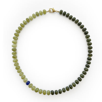 Dirty Martini Gemstone Necklace