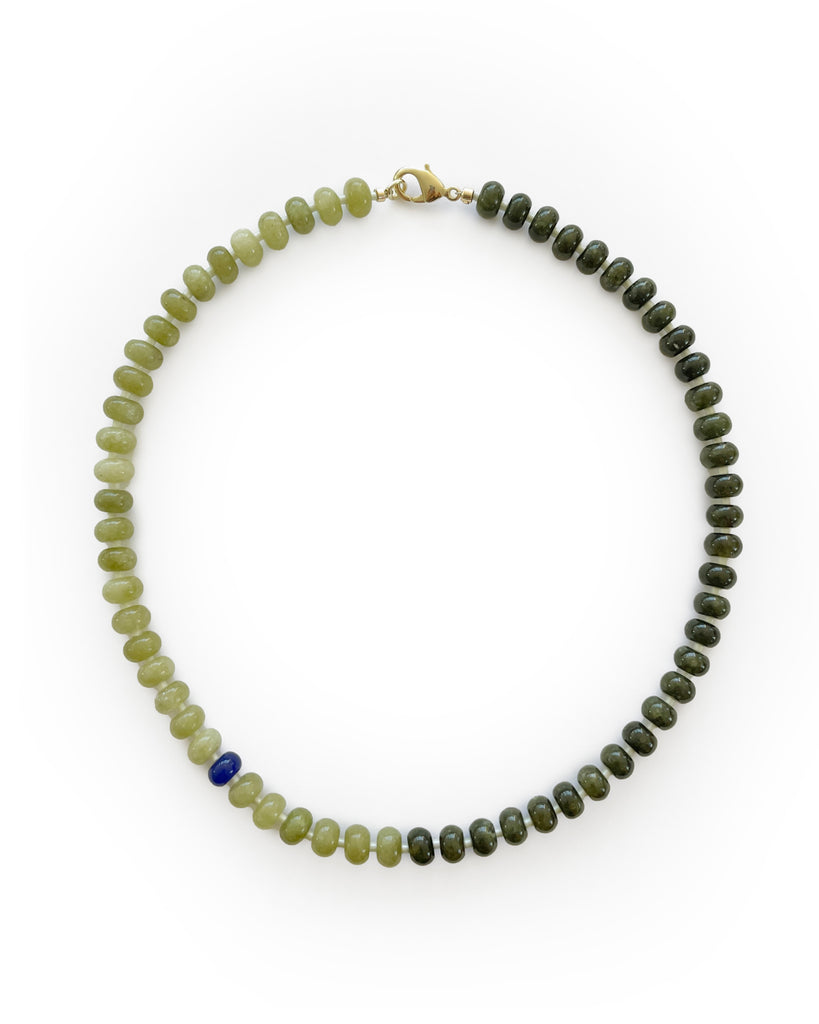 Dirty Martini Gemstone Necklace