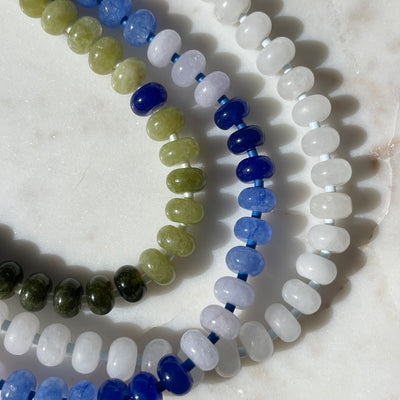 Dirty Martini Gemstone Necklace