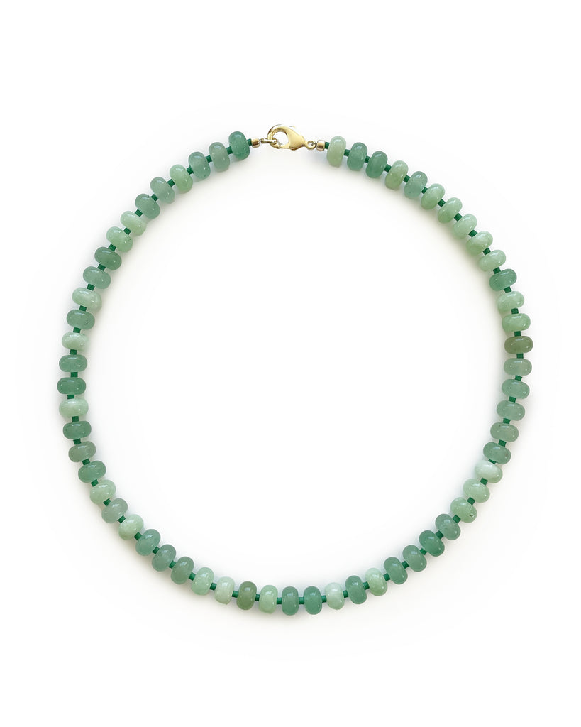Granny Smith Gemstone Necklace