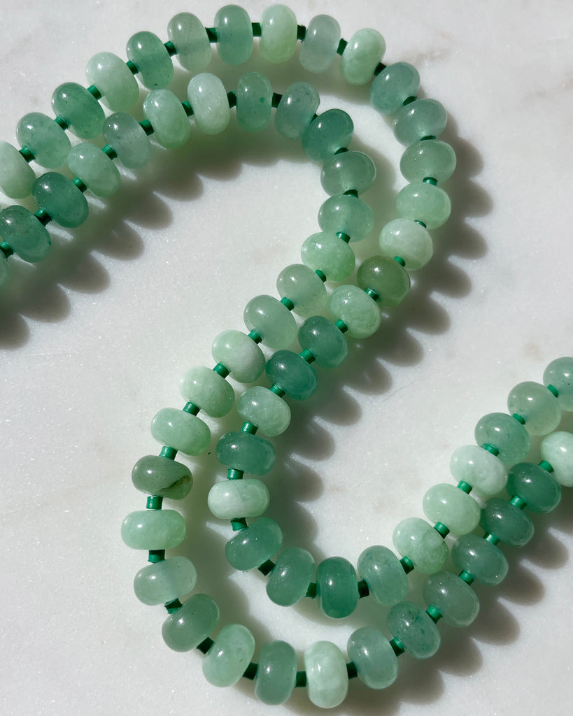 Granny Smith Gemstone Necklace