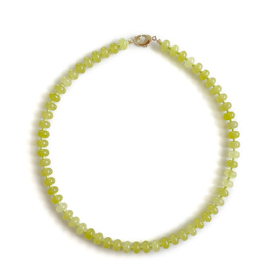 Green Light Gemstone Necklace