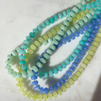 Green Light Gemstone Necklace