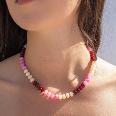 Marmalade Gemstone Necklace