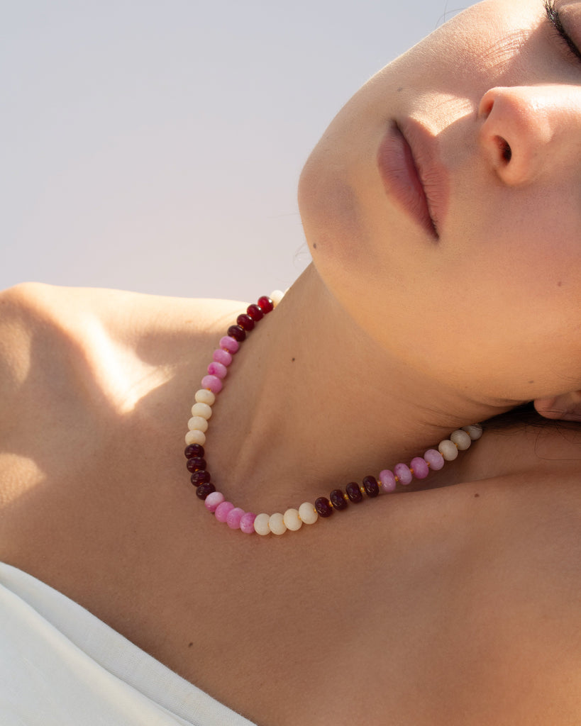 Marmalade Gemstone Necklace