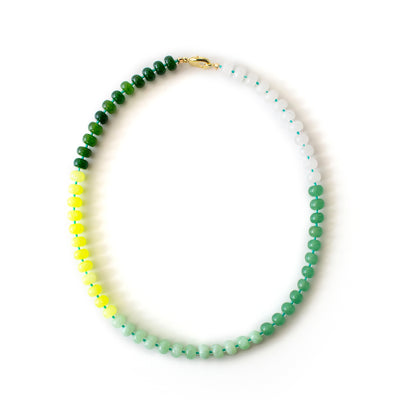 Match Point Gemstone Necklace