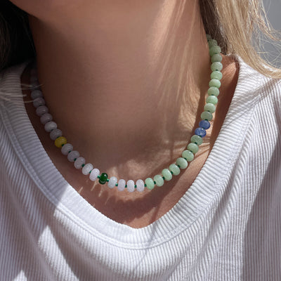 Meadow Gemstone Necklace