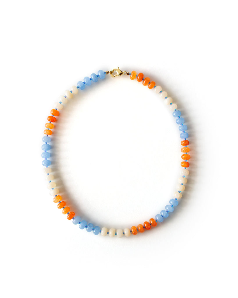Poolside Gemstone Necklace
