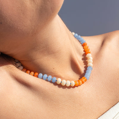 Poolside Gemstone Necklace