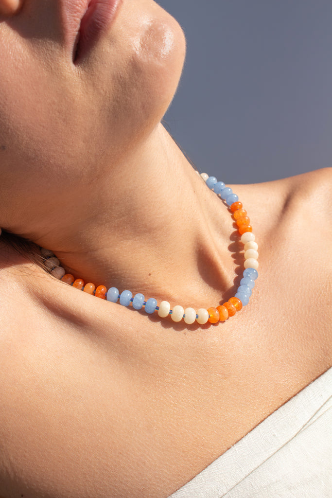 Poolside Gemstone Necklace