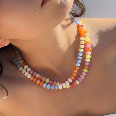 Poolside Gemstone Necklace