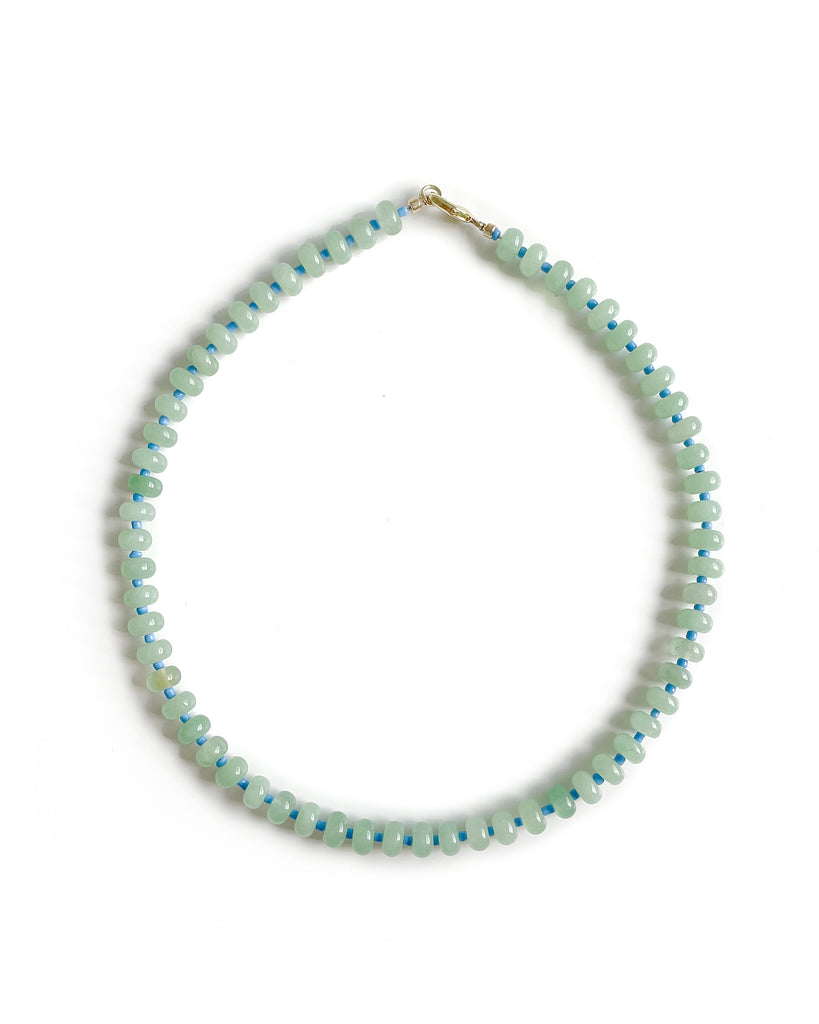 Seafoam Gemstone Necklace