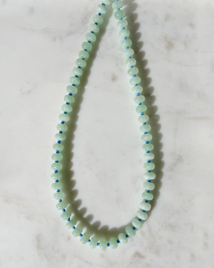 Seafoam Gemstone Necklace