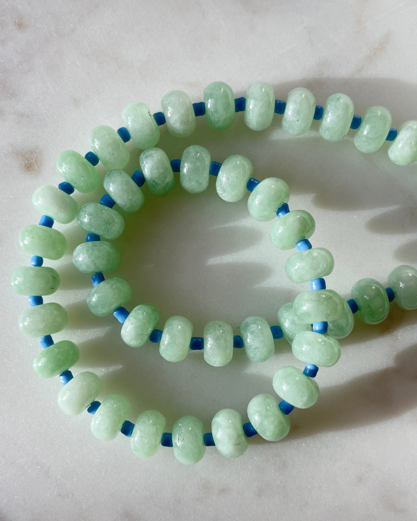 Seafoam Gemstone Necklace