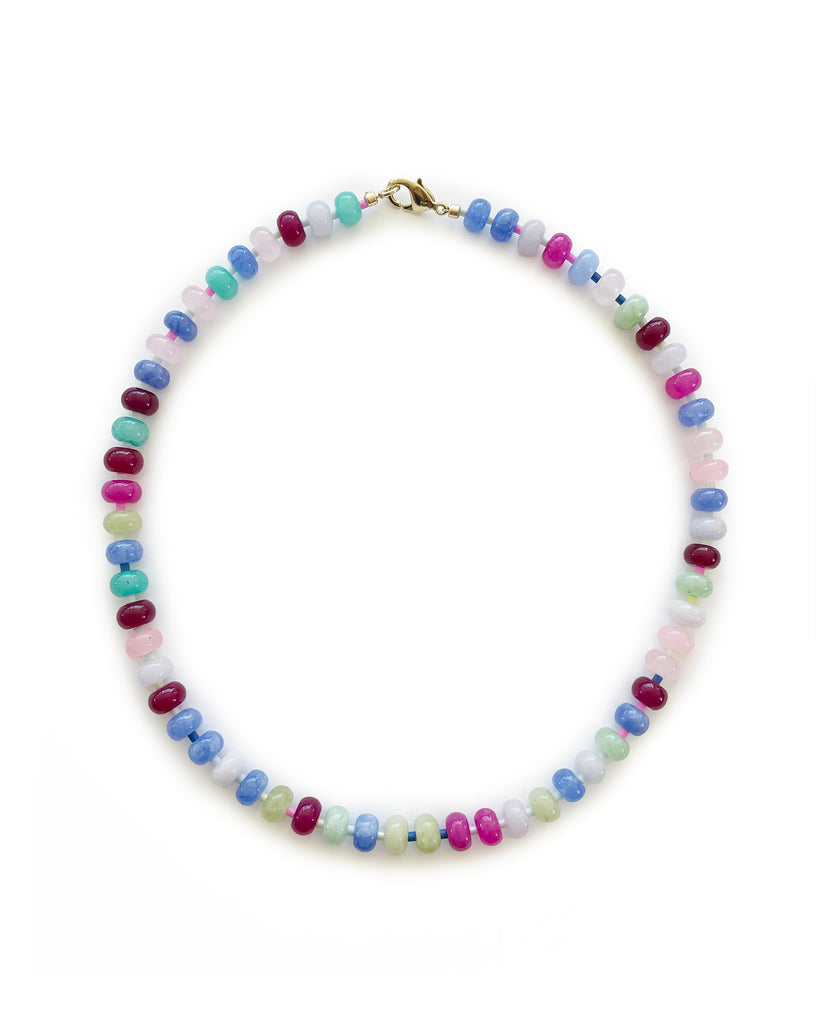 Skittles Gemstone Necklace