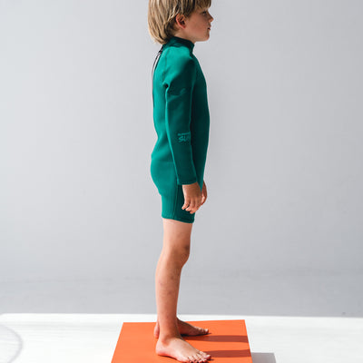 Kids' Wetsuit - Forest Green