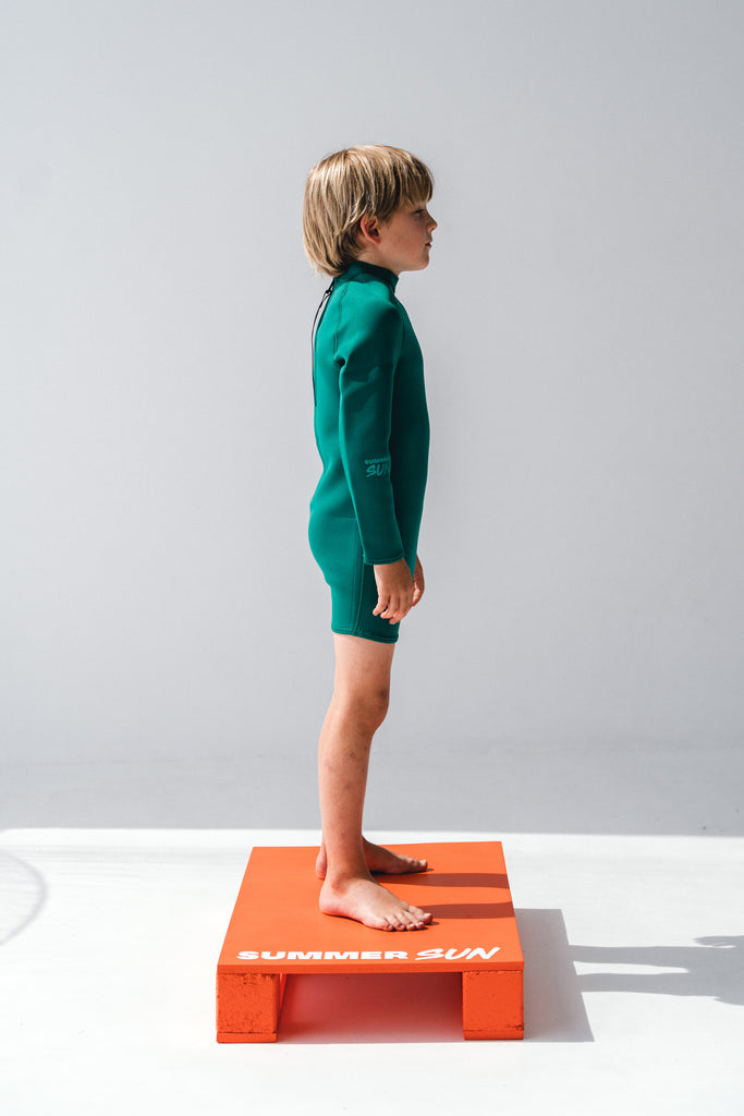 Kids' Wetsuit - Forest Green