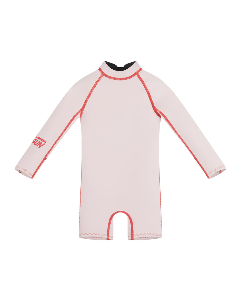Kids' Wetsuit - Powder Pink & Tomato