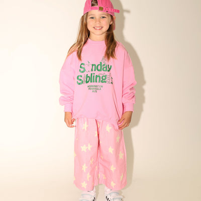 Doc Sweater - Pink & Green