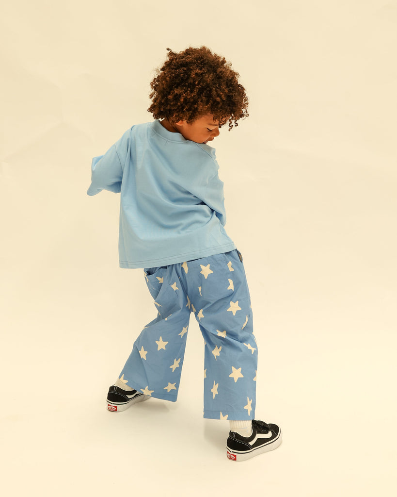 Dusty Star Pants - Blue
