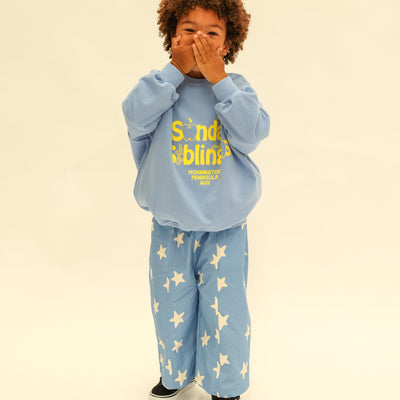 Dusty Star Pants - Blue