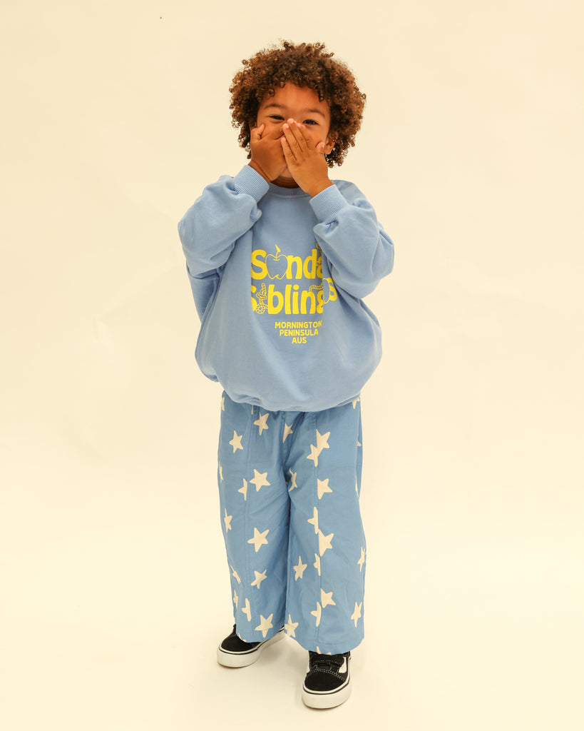 Dusty Star Pants - Blue
