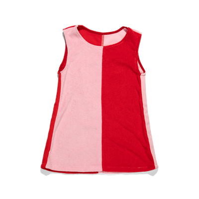 Lunar Dress - Red & Pink