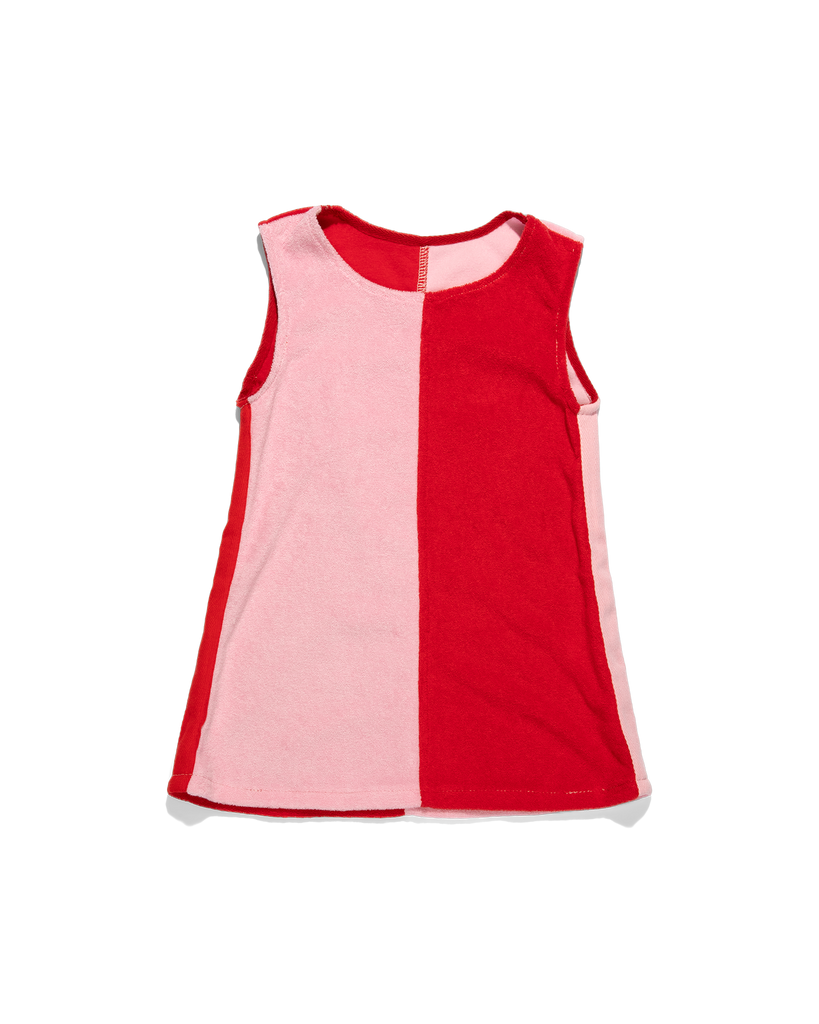 Lunar Dress - Red & Pink