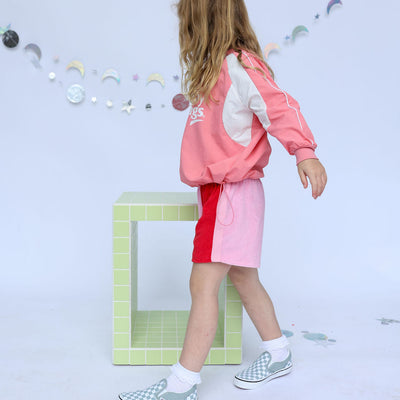 Lunar Shorts - Red & Pink