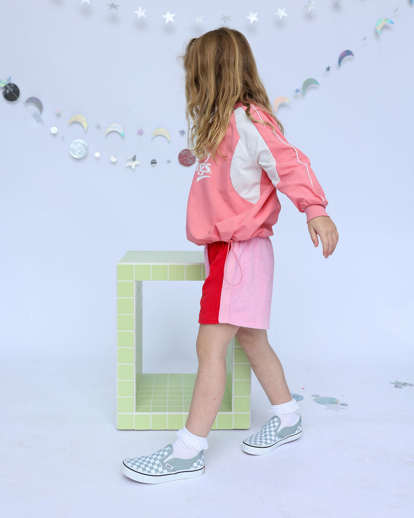 Lunar Shorts - Red & Pink