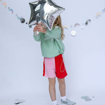 Lunar Shorts - Red & Pink