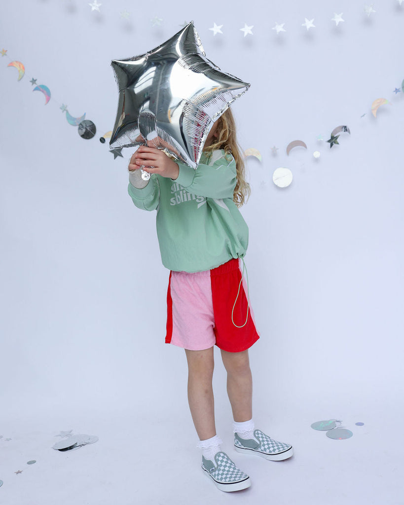 Lunar Shorts - Red & Pink