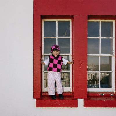 Ninch Pants - Pink Stripes