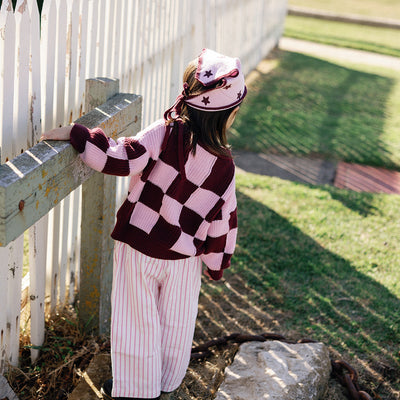 Ninch Pants - Pink Stripes