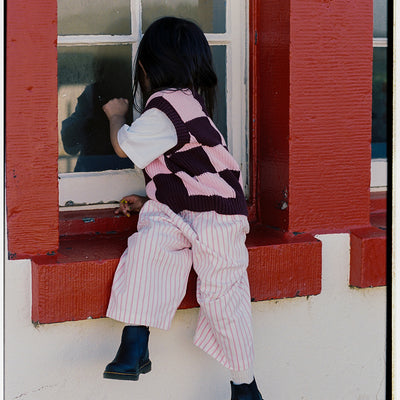 Ninch Pants - Pink Stripes