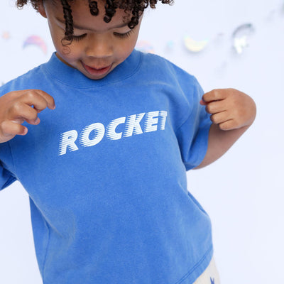 Rocket Tee - Blue